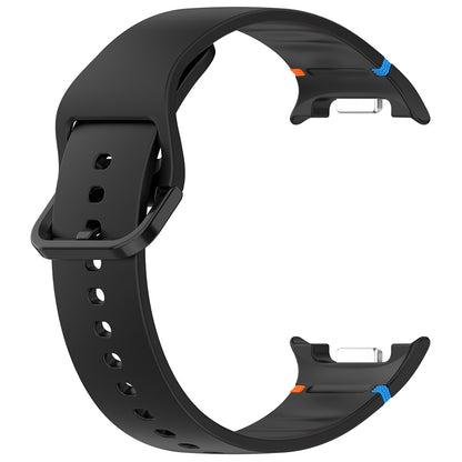 Techsuit W079 rem för Samsung Galaxy Watch 8 Classic / Watch8 44mm / Watch 8 40mm, Svart