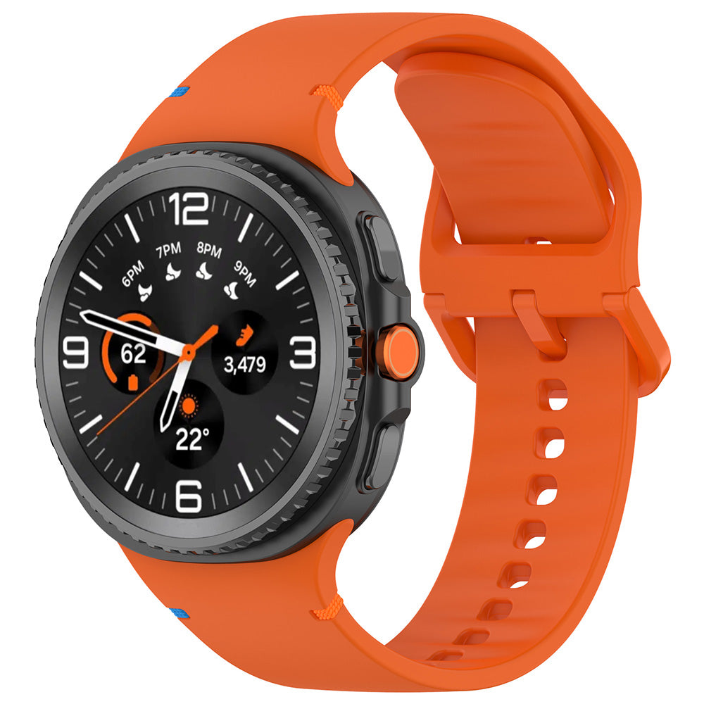 Techsuit W079 rem för Samsung Galaxy Watch 8 Classic / Watch8 44mm / Watch 8 40mm, Orange