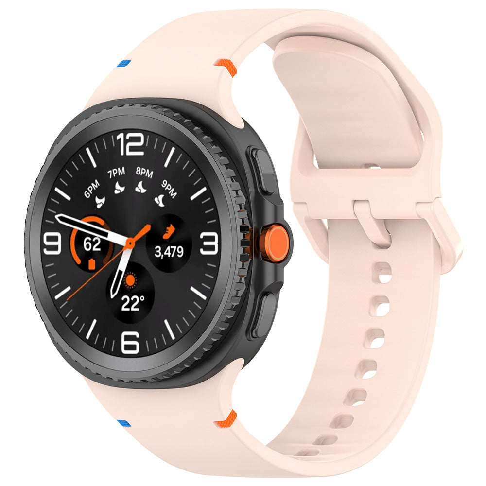 Techsuit W079 rem för Samsung Galaxy Watch 8 Classic / Watch8 44mm / Watch 8 40mm, Rosa