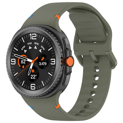 Techsuit W079 rem för Samsung Galaxy Watch 8 Classic / Watch8 44mm / Watch 8 40mm, Grön