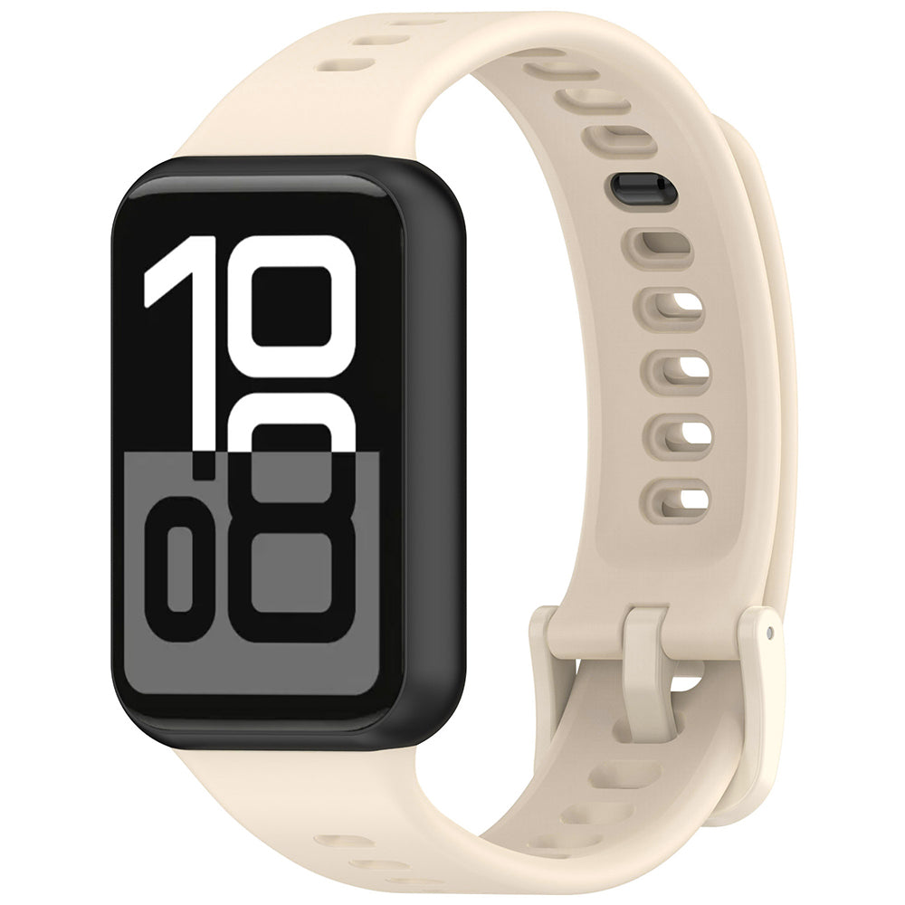 Techsuit W081-armband för Honor Band 11 / 11 Pro, ljusbeige