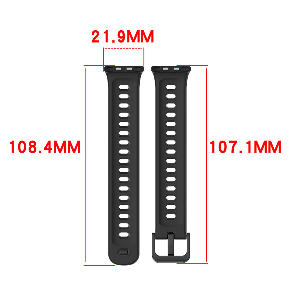 Techsuit W081-armband för Honor Band 11 / 11 Pro, ljusbeige