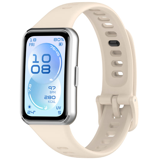 Techsuit W081 rem för Huawei Band 11 / 11 Pro, Kräm