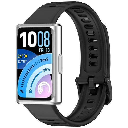 Techsuit W082 rem för Huawei Band 11 / 11 Pro, Svart