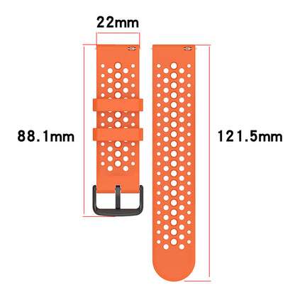 Techsuit W083 rem för Amazfit Watch / Samsung Watch Series, 22mm, Grå