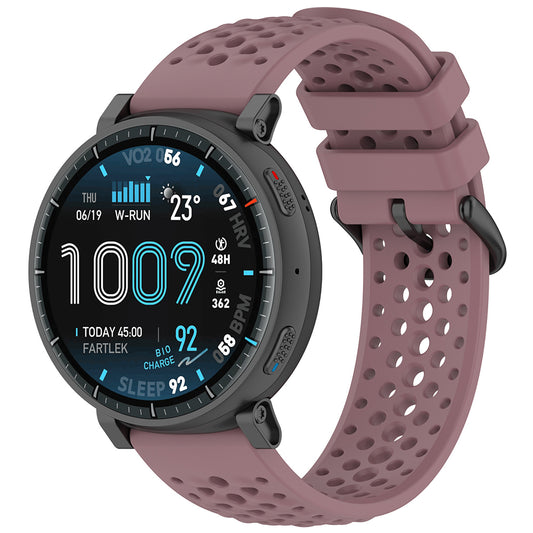 Techsuit W083 rem för Amazfit Watch / Samsung Watch Series, 22mm, Lila