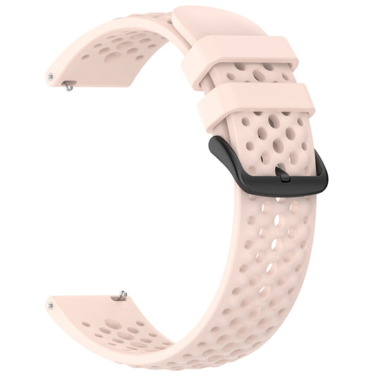 Techsuit W083 rem för Amazfit Watch / Samsung Watch Series, 22mm, Rosa