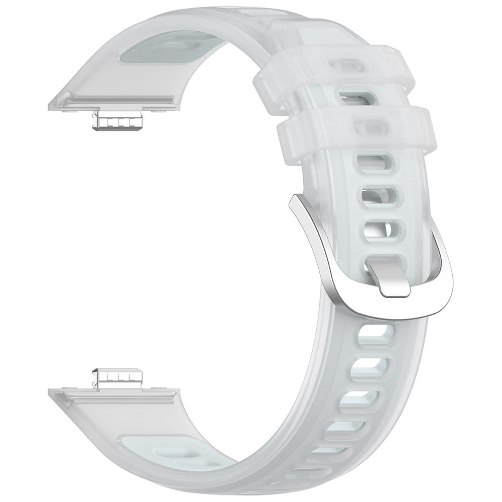 Techsuit W084-armband för Huawei Watch Fit 5 Pro / Fit 5 / Fit 4 Pro / Fit 4 / Fit 3, Vit