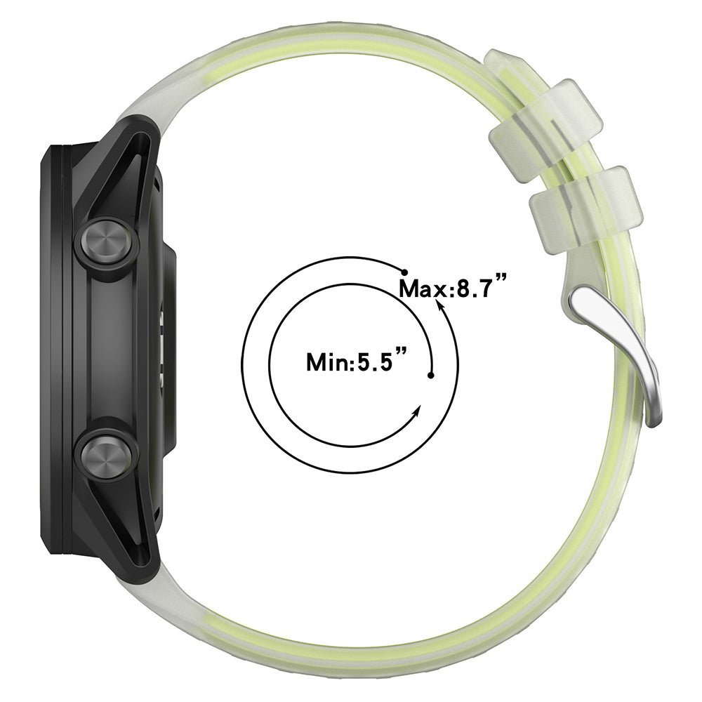 Techsuit W084-armband för Samsung Galaxy Watch / Huawei Watch Series, 22mm, vit