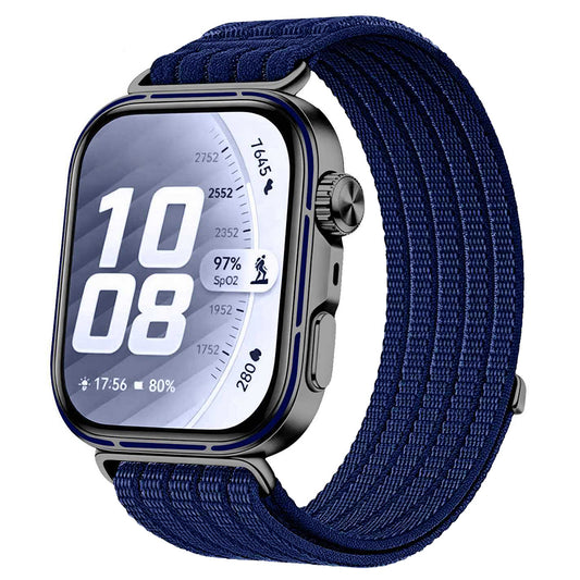 Techsuit W085-band för Huawei Watch Fit 5, Marinblå