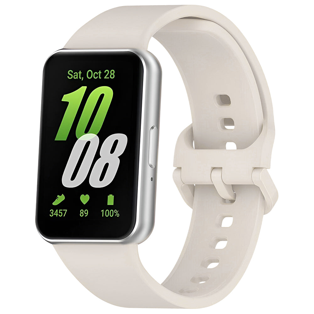 Techsuit-armband W086 för Samsung Galaxy Fit3 R39M, Creme