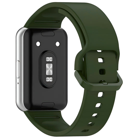 Techsuit-armband W086 för Samsung Galaxy Fit3 R39M, Grön