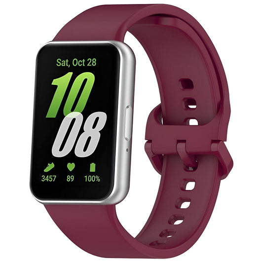 Techsuit W086 rem för Samsung Galaxy Fit3 R39M, Vinröd