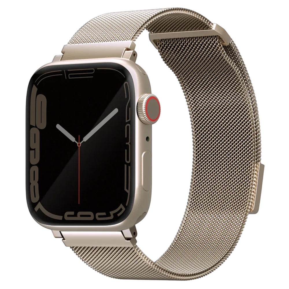 UNIQ Dante-armband för Apple Watch 42mm / 41mm / 40mm / 38-serien, Guld