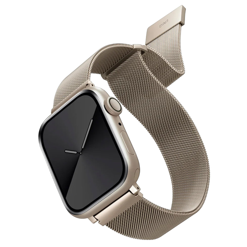 UNIQ Dante-armband för Apple Watch 42mm / 41mm / 40mm / 38-serien, Guld