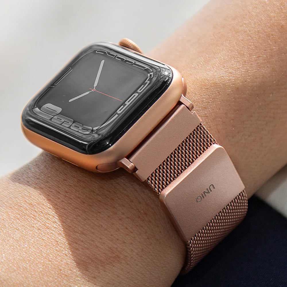 UNIQ Dante-armband för Apple Watch 42mm / 41mm / 40mm / 38-serien, Guld