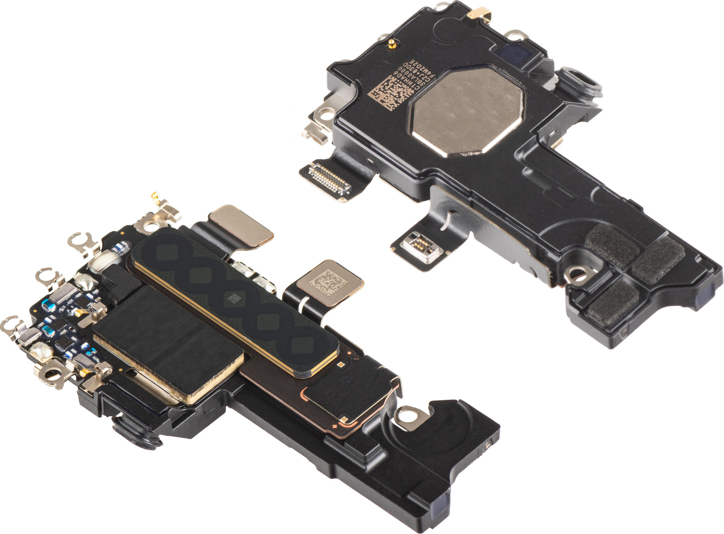 Apple iPhone 16 högtalare, med tejp