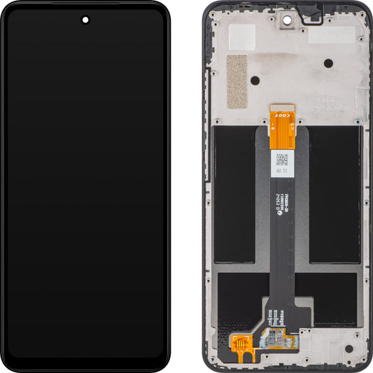 HMD Fusion Pekskärm, med ram, svart, Service Pack 7010150506H001 