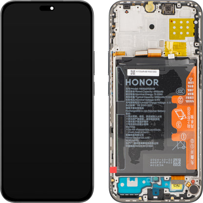 Display med Touchscreen Honor X8c, med Ram och Batteri, Svart (Midnight Black), Service Pack 0235AMXP