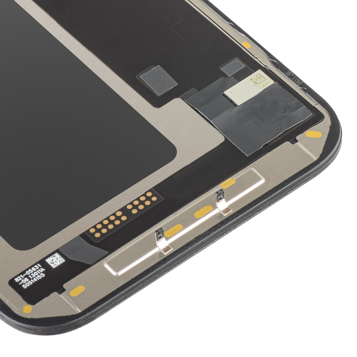 JK Touchscreen-display för Apple iPhone 17 Pro Max, med ram, LCD In-Cell IC flyttbar version, svart