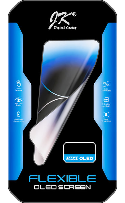 Display med Touchscreen JK för Apple iPhone 13, med Ram, OLED IC Movable Version, Svart