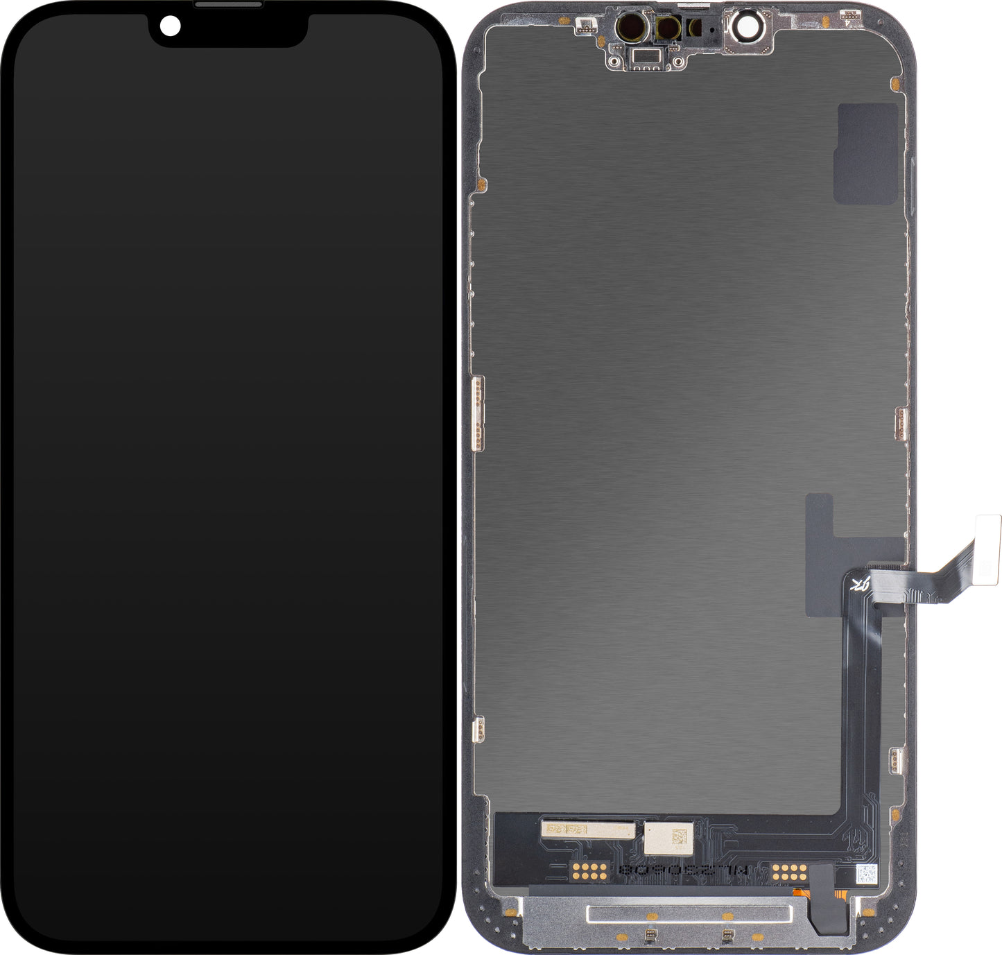 Display med Touchscreen JK för Apple iPhone 14 Plus, med Ram, LCD In-Cell IC Movable Version, Svart