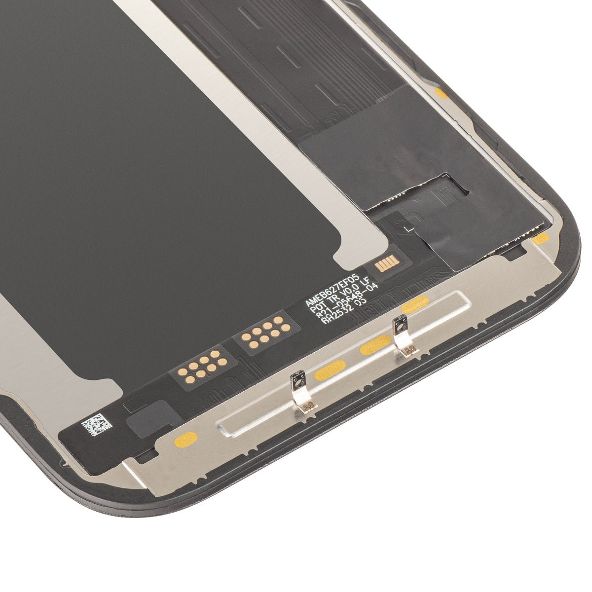 JK Touchscreen-display för Apple iPhone 17 Pro, med ram, LCD In-Cell IC flyttbar version, svart