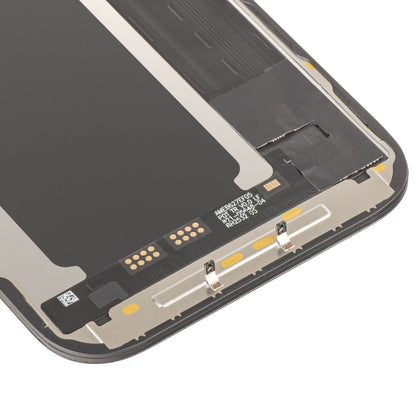 JK Touchscreen-display för Apple iPhone 17 Pro, med ram, LCD In-Cell IC flyttbar version, svart