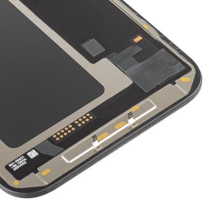 JK Touchscreen-display för Apple iPhone 17 Pro Max, med ram, LCD In-Cell IC flyttbar version, svart