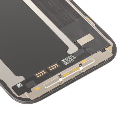 JK Touchscreen-display för Apple iPhone 17 Pro, med ram, LCD In-Cell IC flyttbar version, svart