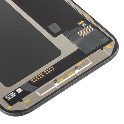 JK Touchscreen-display för Apple iPhone 17 Pro Max, med ram, LCD In-Cell IC flyttbar version, svart