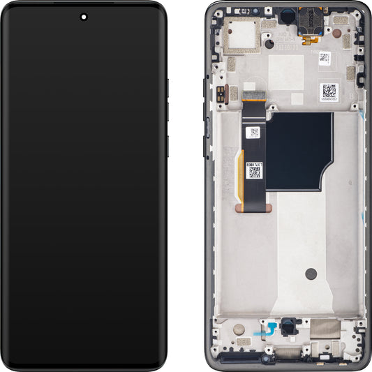 Touchscreen-display Motorola Edge 40 Neo, med ram, version L3, svart, Swap 5D68C23158