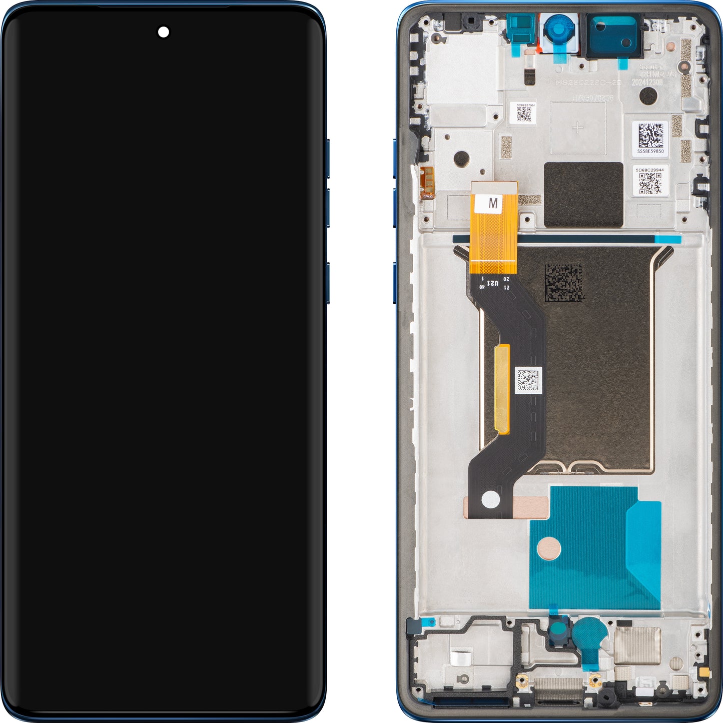 Display med Touchscreen Motorola Edge 60, med Ram, Blå, Service Pack 5D68C29943