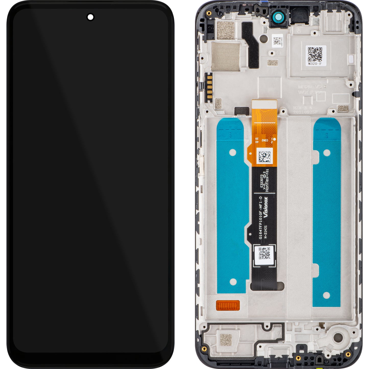 Display med Touchscreen Motorola Moto G41, med Ram, Svart, Swap 5D68C19764