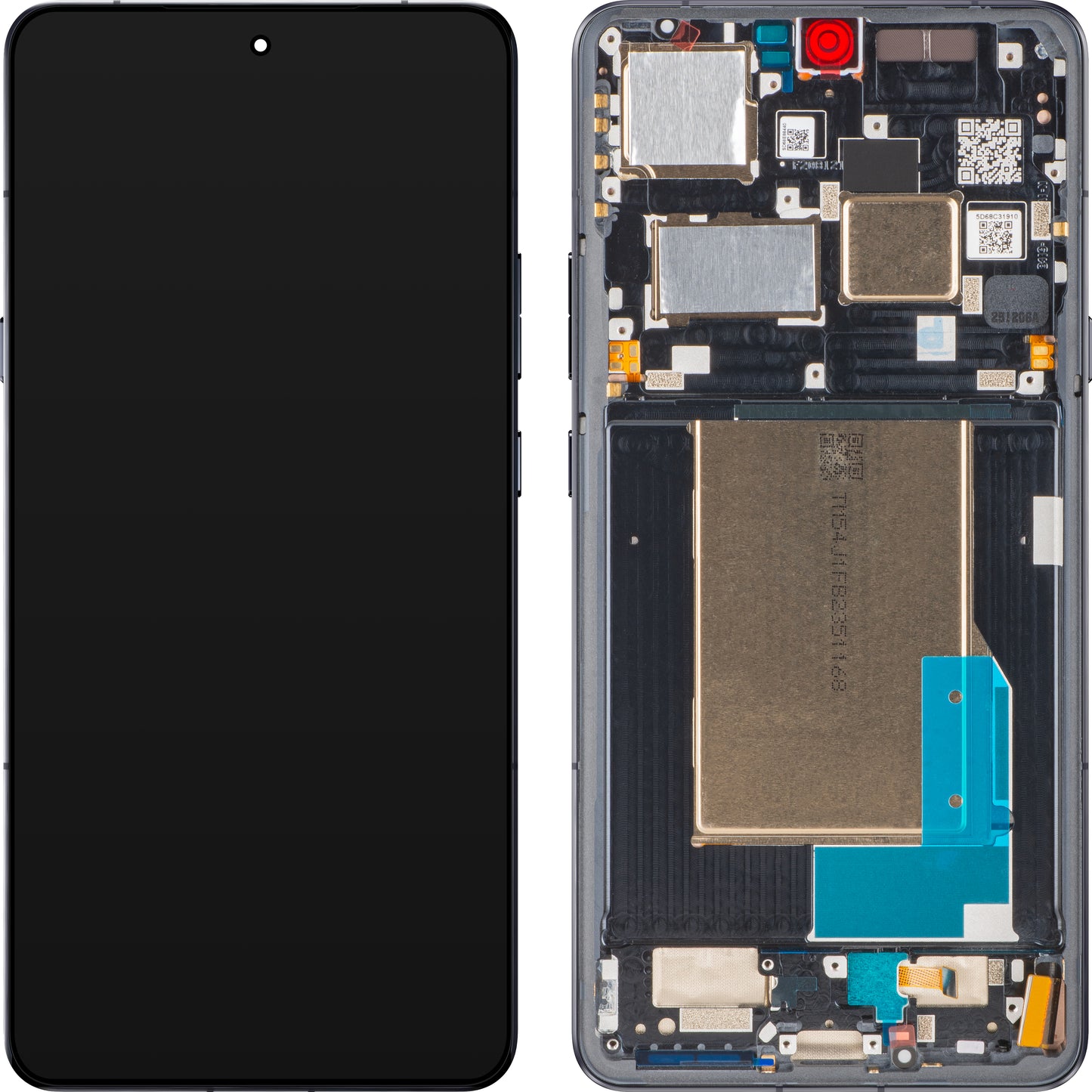 Display med Touchscreen Motorola Edge 70 Ultra / Signature, med Ram, Svart, Service Pack 5D68C31910