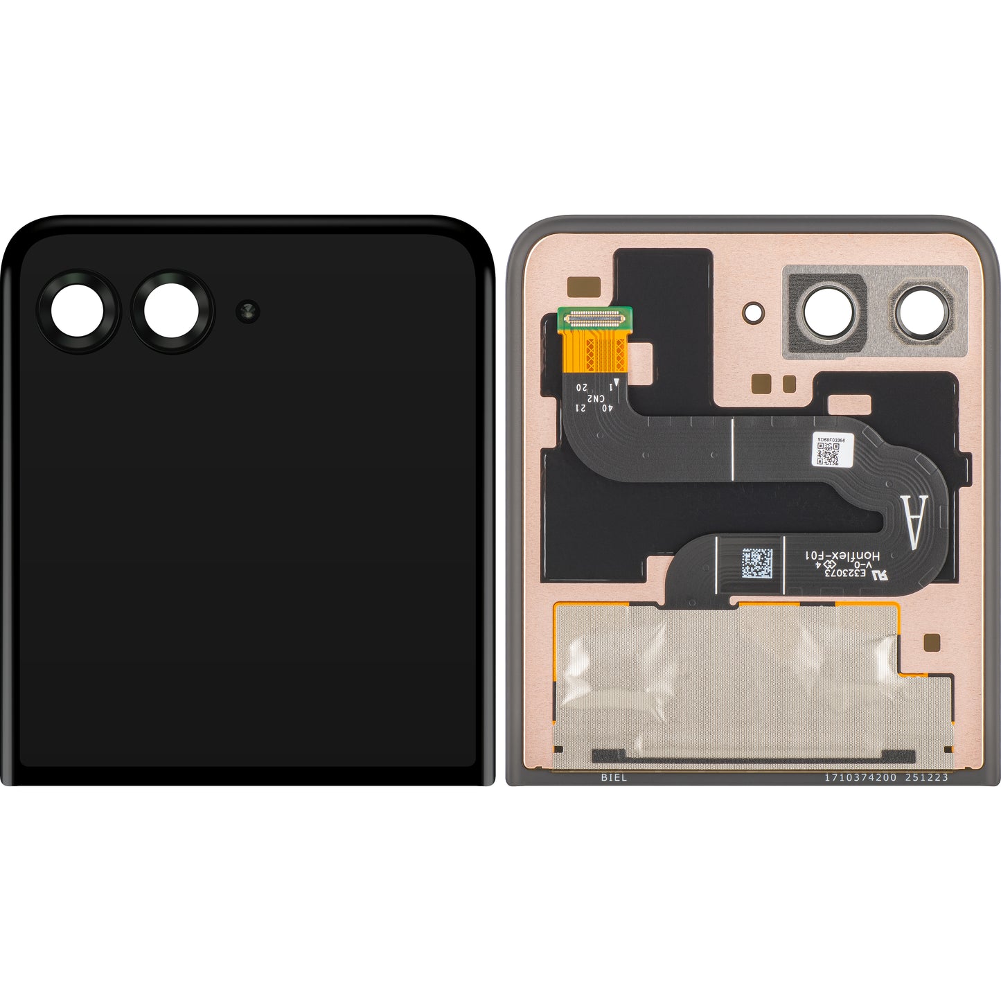 Display med Touchscreen Motorola Razr 70 Plus, Sub Outer, Service Pack 5D68C32314