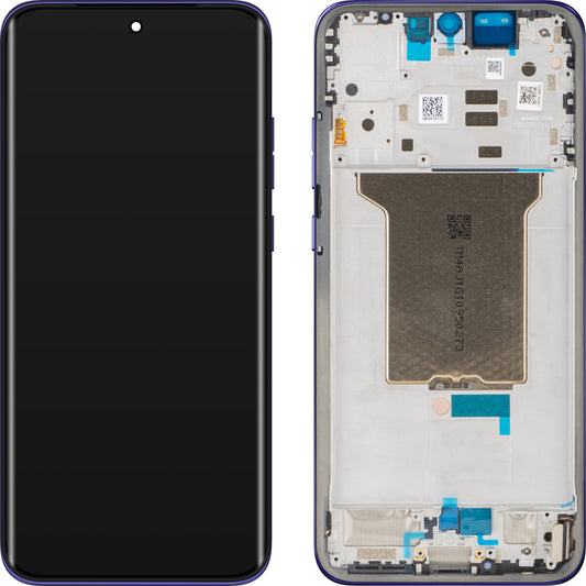 Touchskärm Display Motorola Edge 70 Fusion+ / Edge 70 Fusion, med Ram, Lila (Pantone Orient Blue), Service Pack 5D68C32064