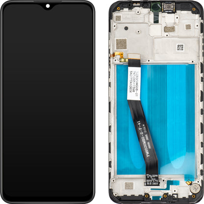 MP Touchscreen Display kompatibel med Xiaomi Redmi 9, med ram, svart 