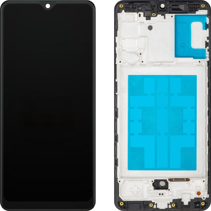 Display med Touchscreen MP kompatibel med Samsung Galaxy A31 A315, med Ram, Svart