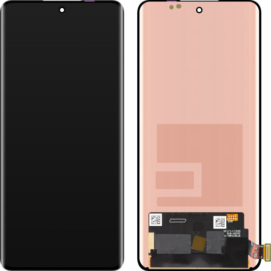 Display med Touchscreen MP kompatibel med Oppo Reno10, OLED-version