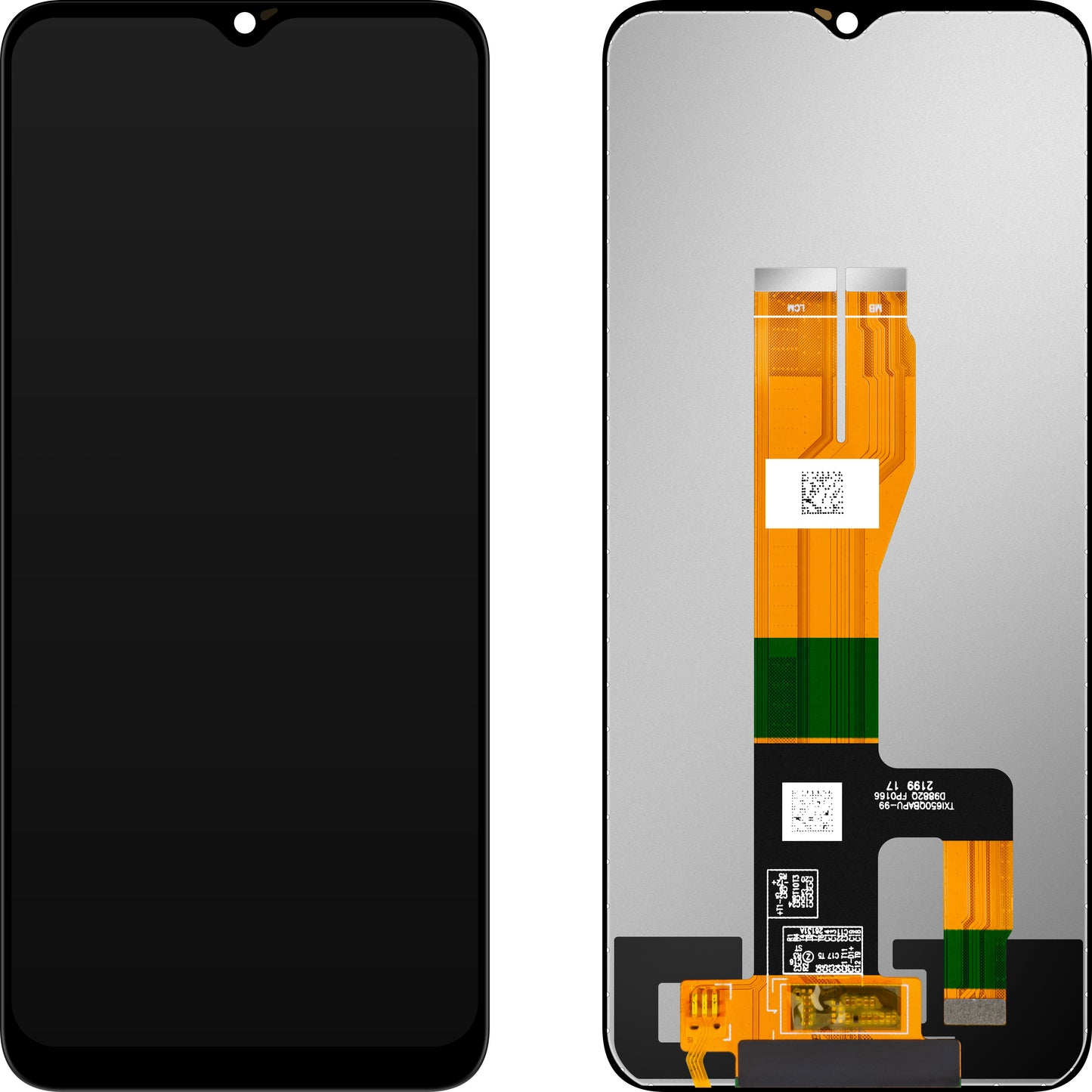 Display med Touchscreen MP kompatibel med Realme C30 / C33 / Narzo 50i Prime