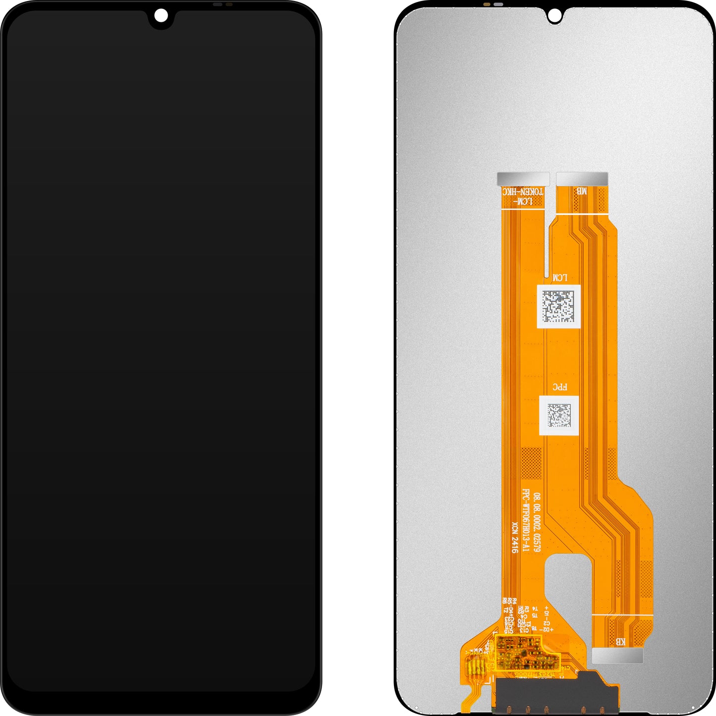 Display med Touchscreen MP kompatibel med Realme C61 / C63