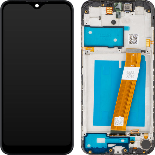 Display med Touchscreen MP kompatibel med Samsung Galaxy A01 A015, med Ram, Icke-Europeisk Version, Svart