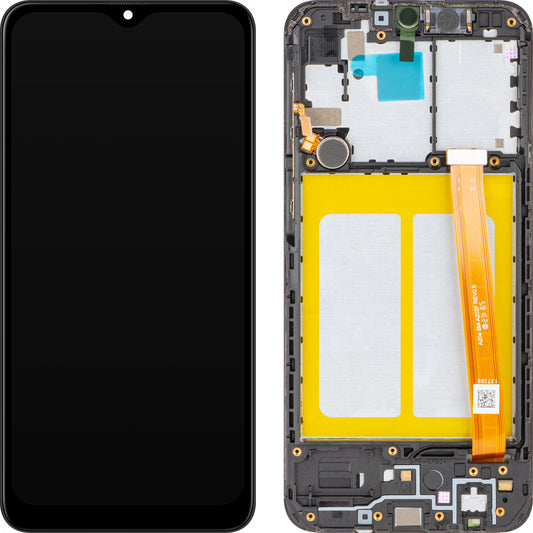 Display med Touchscreen MP kompatibel med Samsung Galaxy A20e A202, med Ram, Svart