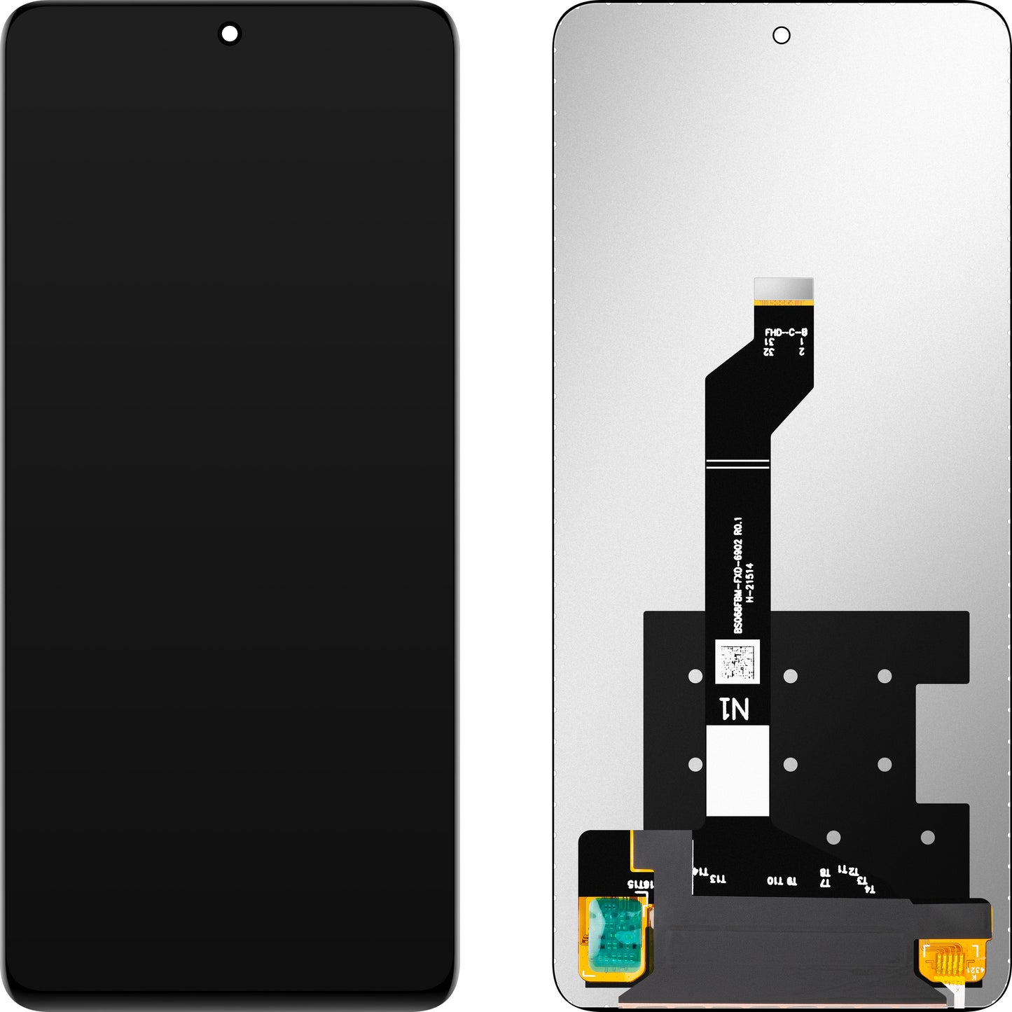 Display med MP Touchscreen kompatibel med Huawei nova 11i / nova 9 SE 4G / nova 9 SE 5G