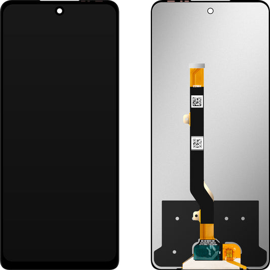 Display med Touchscreen MP kompatibel med Tecno Spark 20 Pro