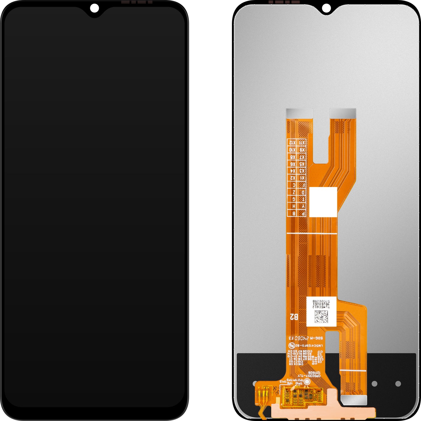 Display med Touchscreen MP kompatibel med vivo Y03 / Y18 / Y18e / Y28s / Y37