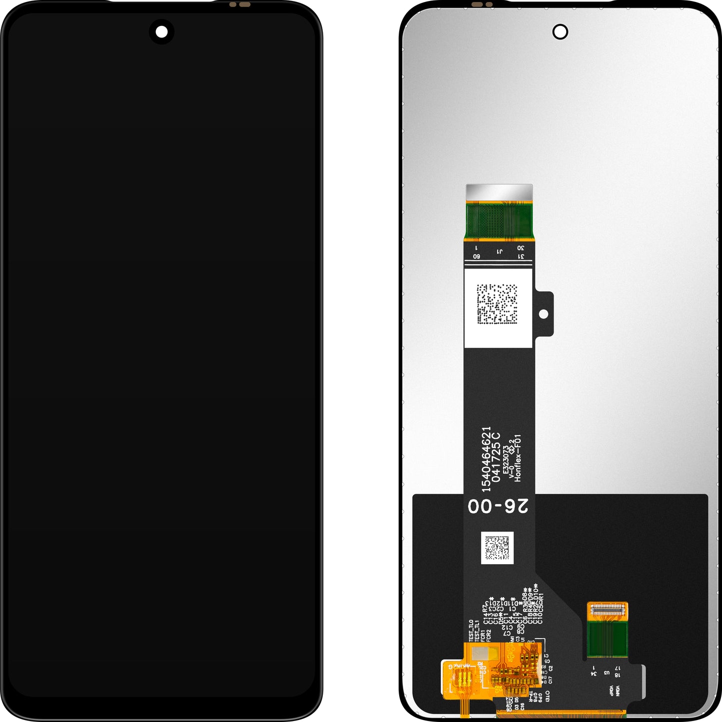 Display med Touchscreen MP kompatibel med Motorola Moto G13 / G23 / G34 / G53