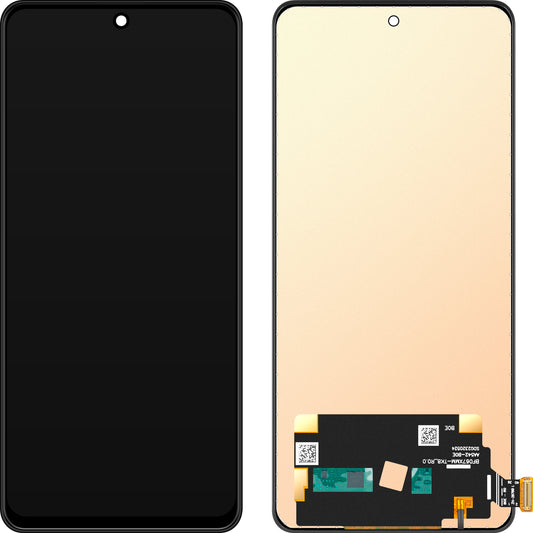 Display med Touchscreen MP kompatibel med Oppo Reno10 Pro