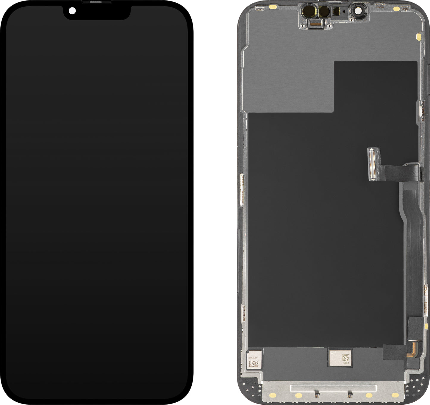Display med MP Touchscreen kompatibel med Apple iPhone 13 Pro Max, med Ram, OLED FHD Diagnostic Version, Svart
